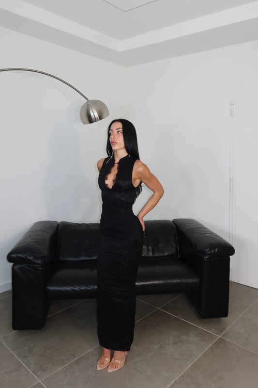 LongDress MARGARITA nero