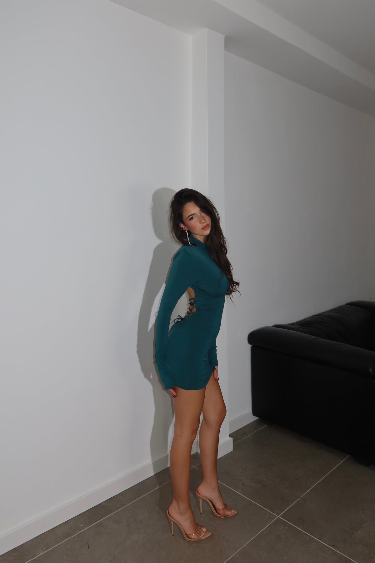 MiniDress CAROLA ottanio