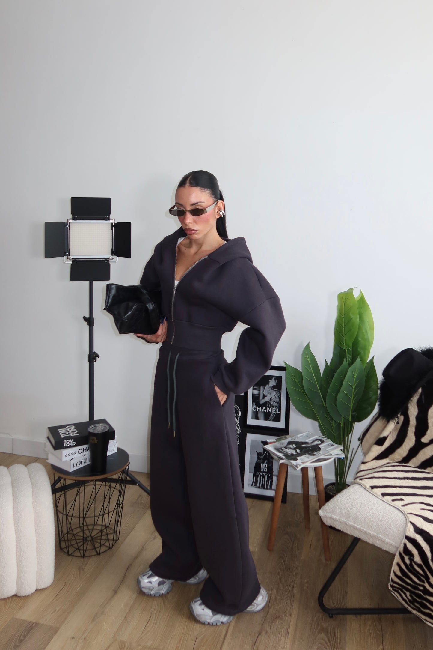 Cordset OWENS dark grey