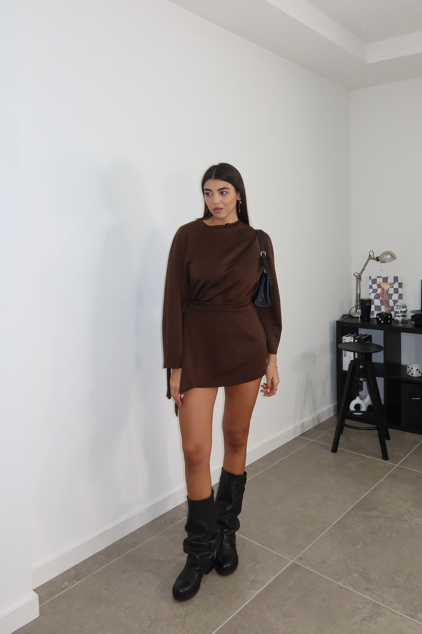 MiniDress TENNIS choco