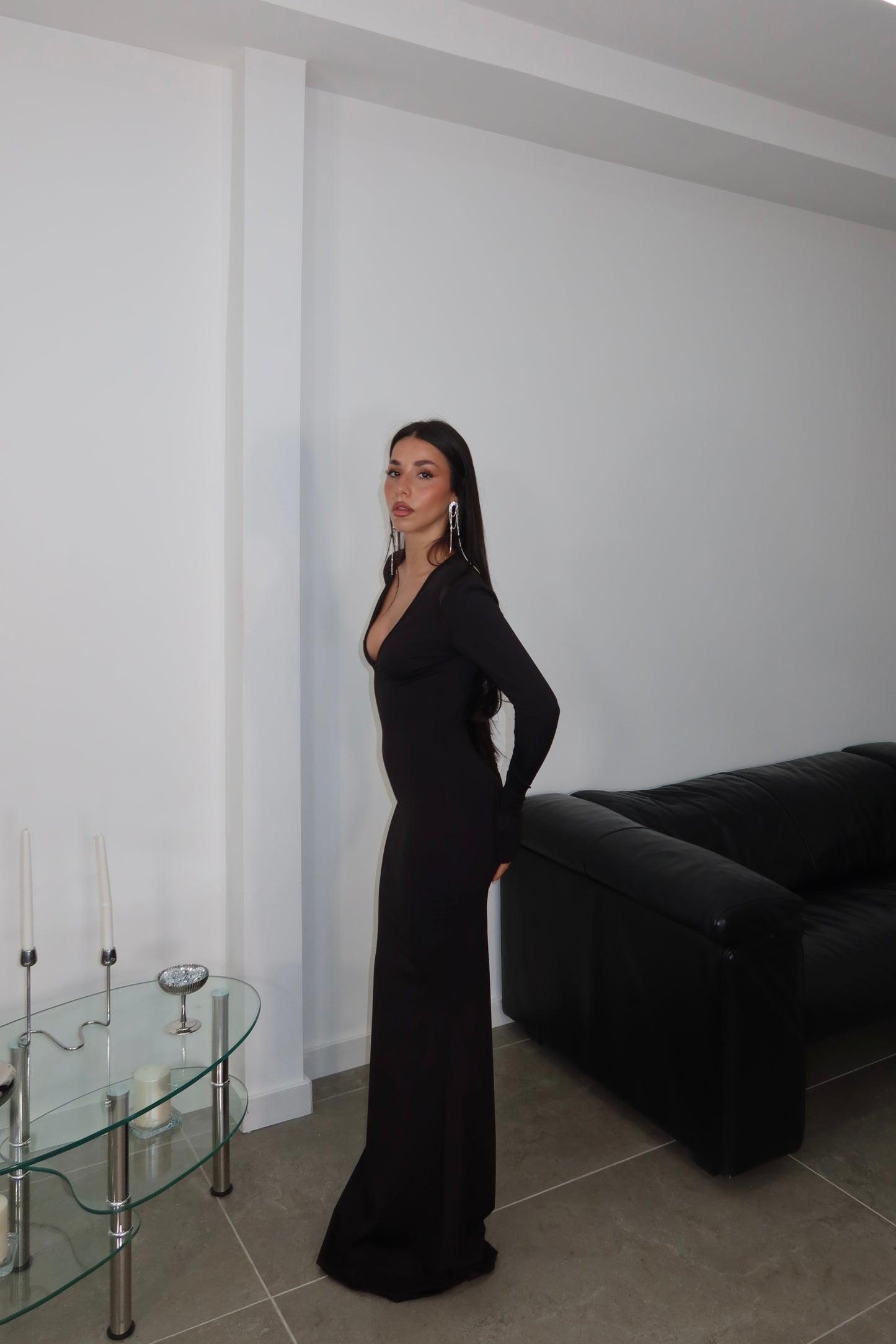 LongDress VIOLET nero