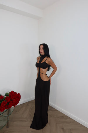 LongDress GLAMOUR nero