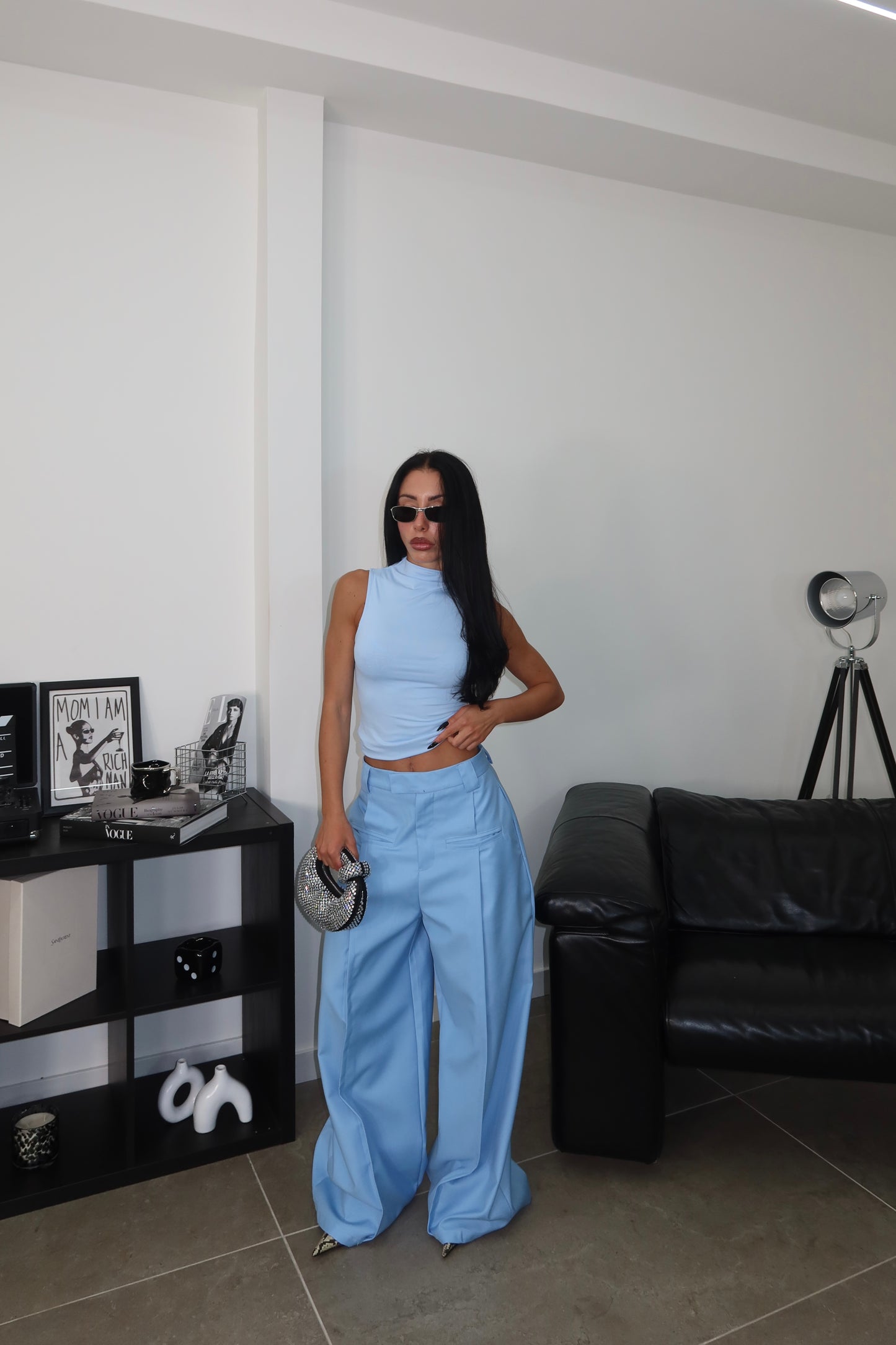 Pants FORMIDABLE azzurro