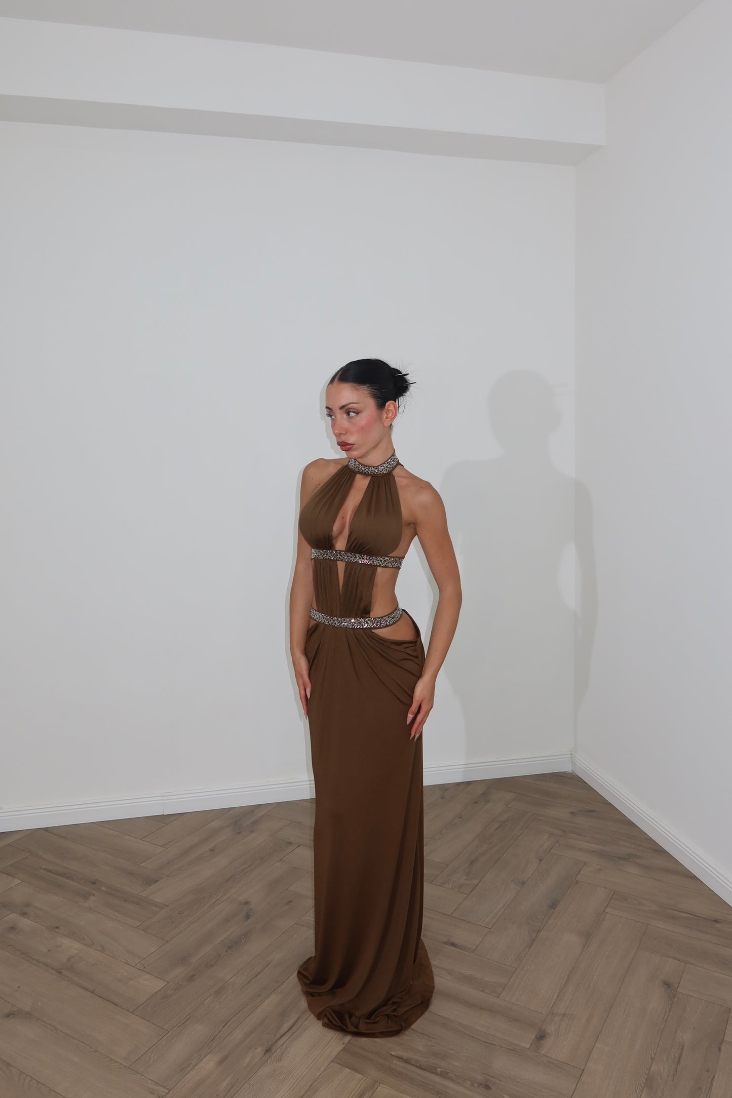 LongDress MEMORIZE verde oliva