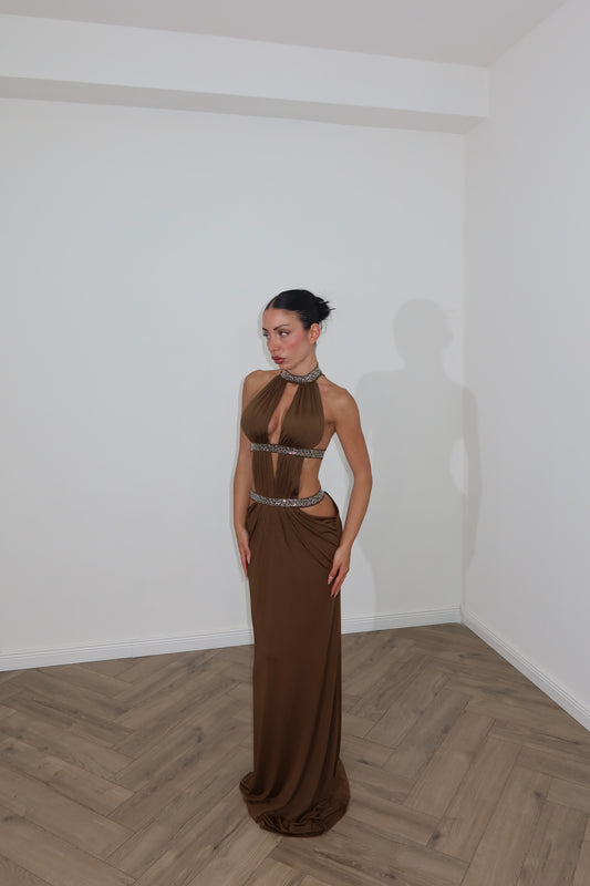 LongDress MEMORIZE verde oliva