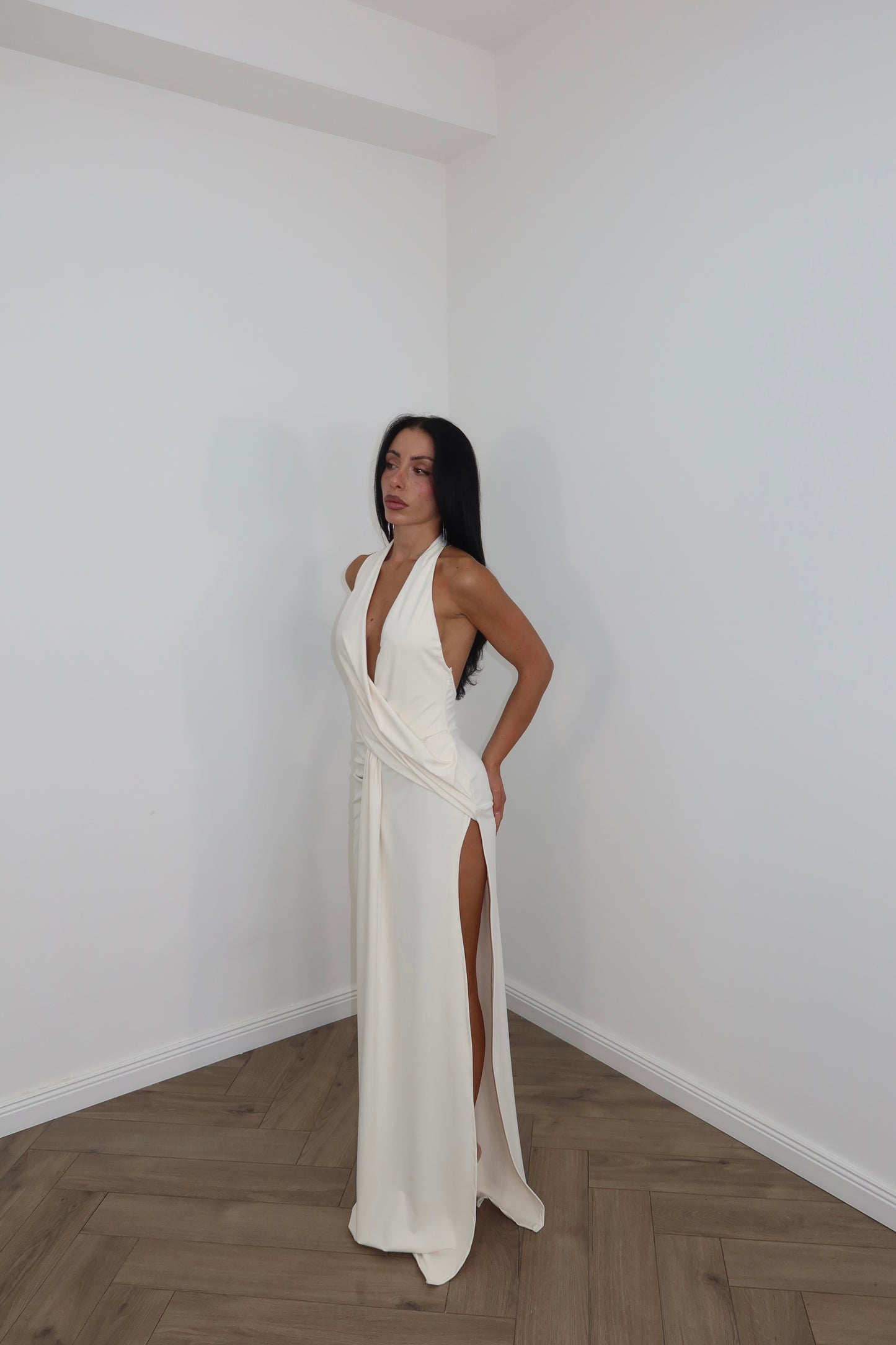LongDress ALMERIA panna
