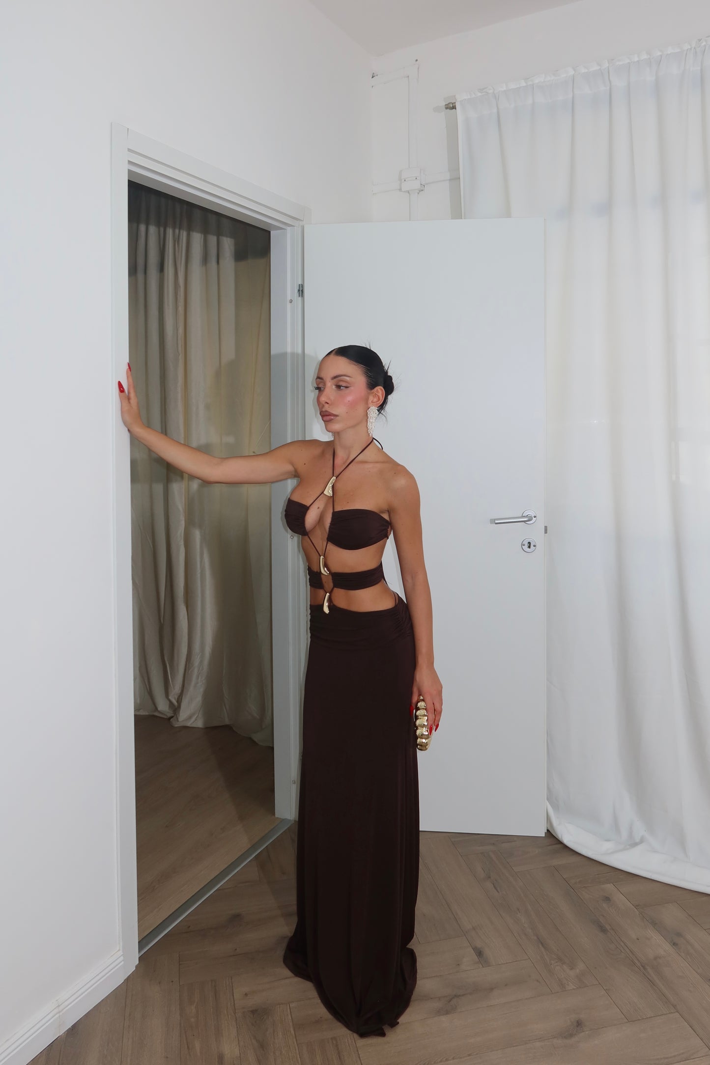 LongDress VENICE choco