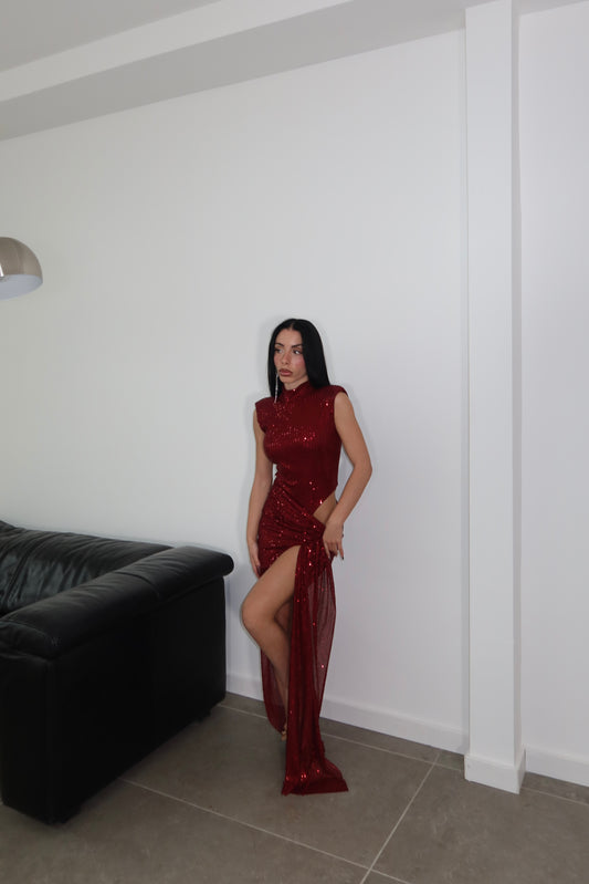 Cordset XMAS bordeaux