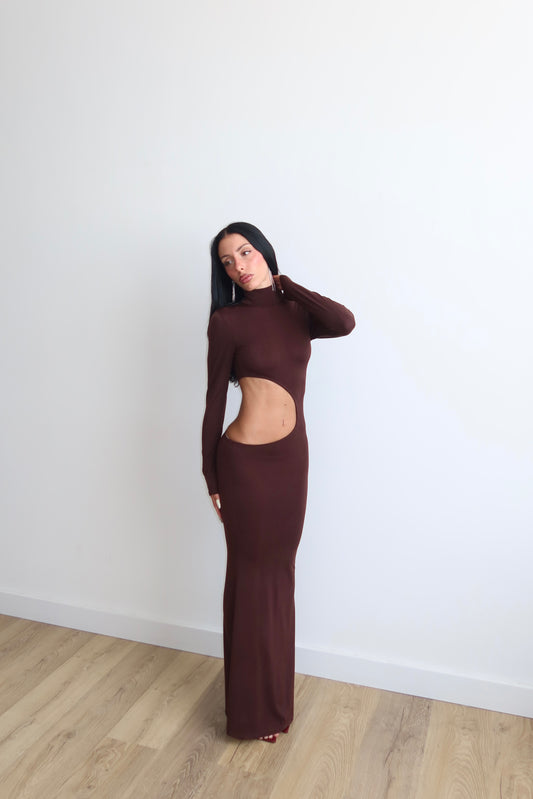 LongDress ARTEMIS 2.0 choco