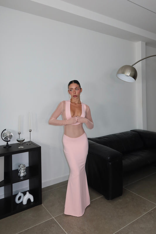 LongDress OVEREXPOSED rosa