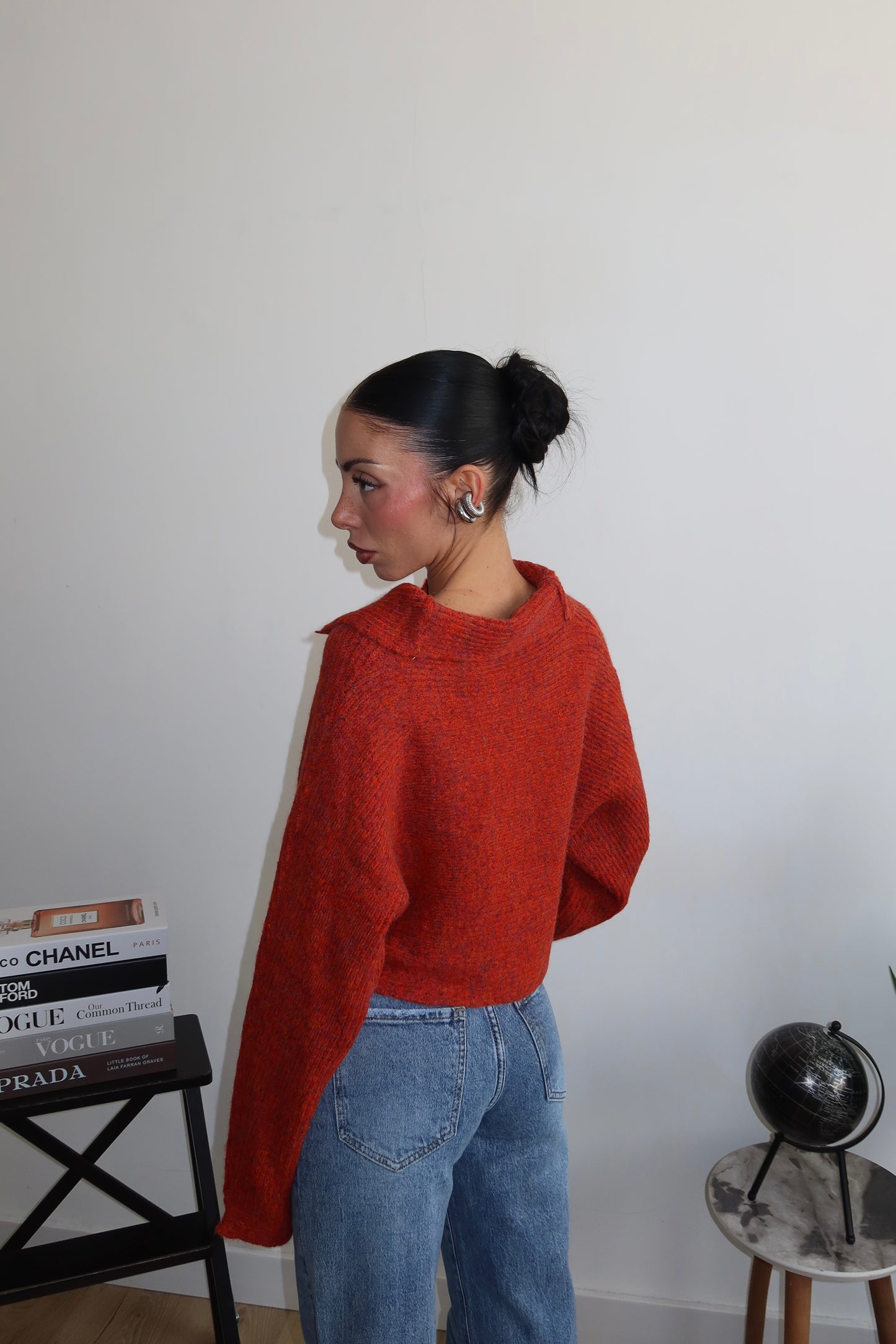 Cardigan PEGGY rosso