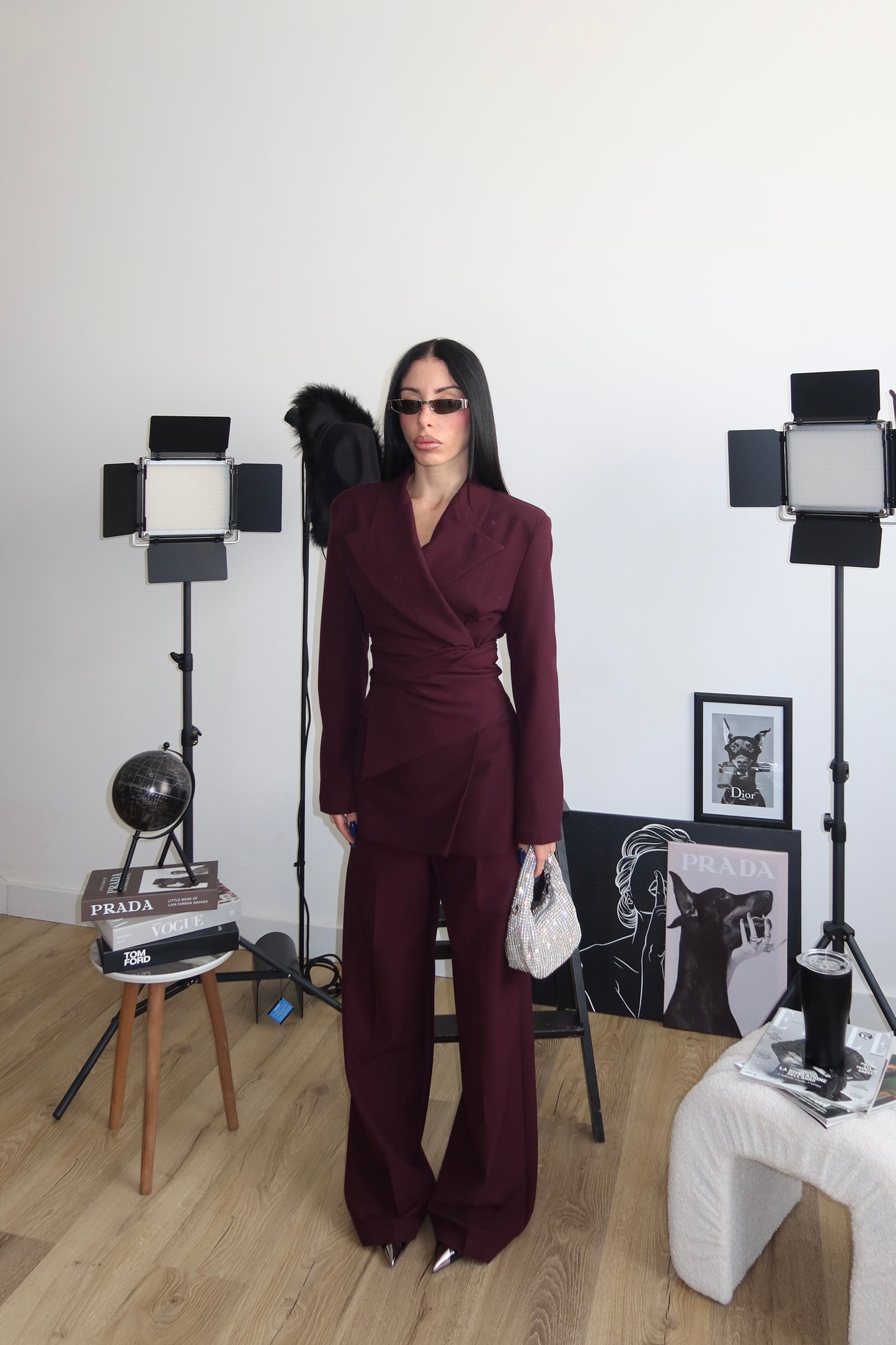 Tailleur IN MY MIND wine