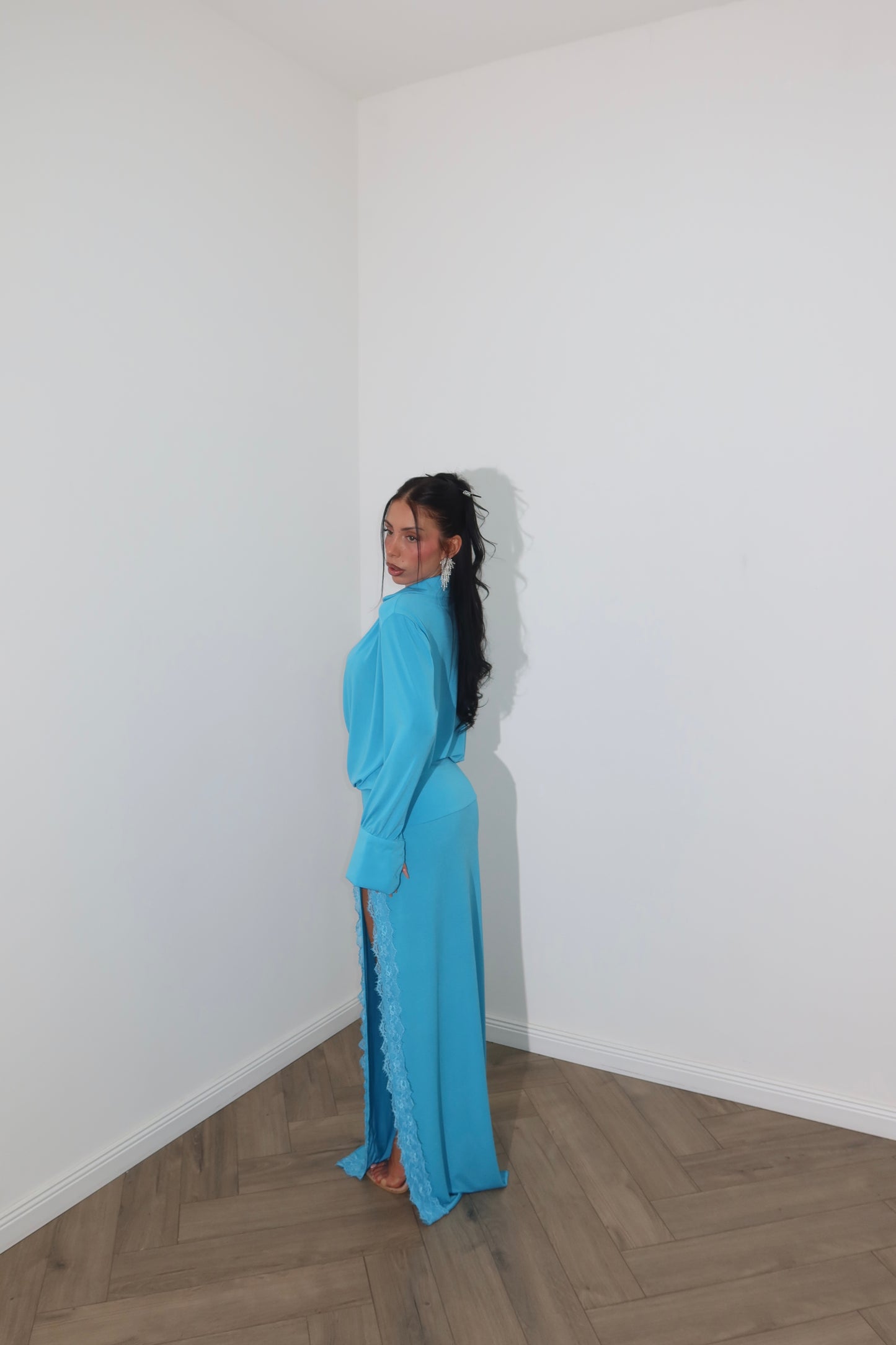 LongDress VICTORIA 2.0 azzurro