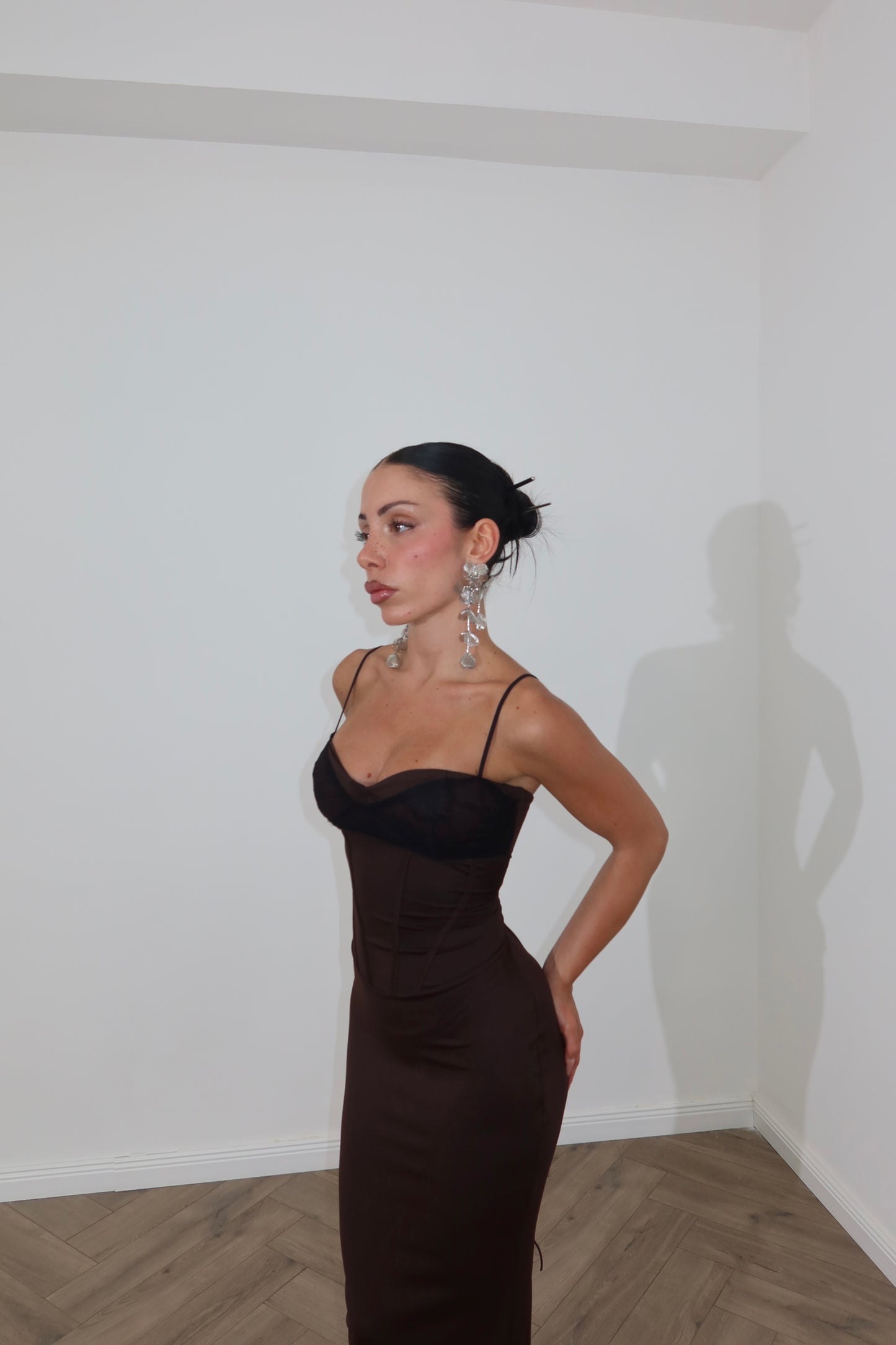 Longdress BRA choco