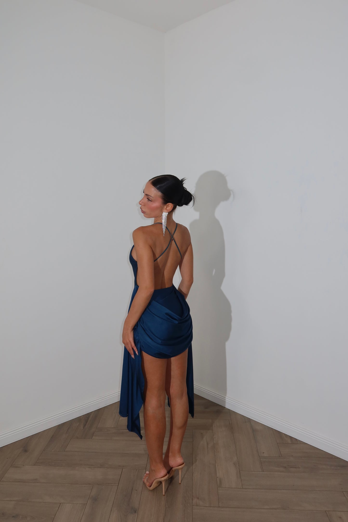 MiniDress ELLA ottanio