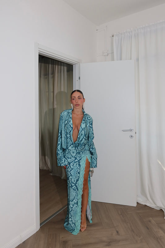 LongDress VICTORIA verde acqua
