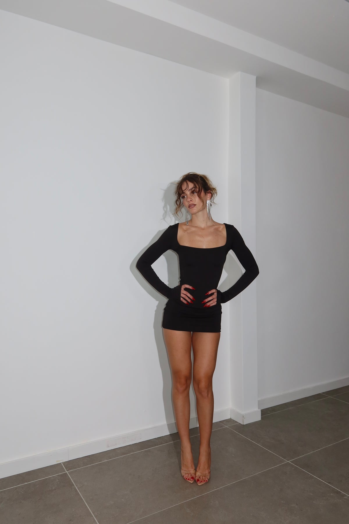 Minidress NASPI nero