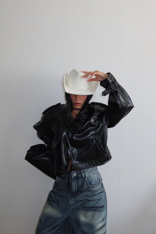 Jacket CROP SILENCE