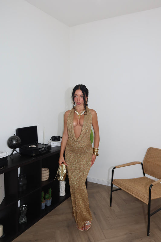 LongDress IBIZA bronzo
