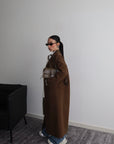 Coat MIRABELLE choco