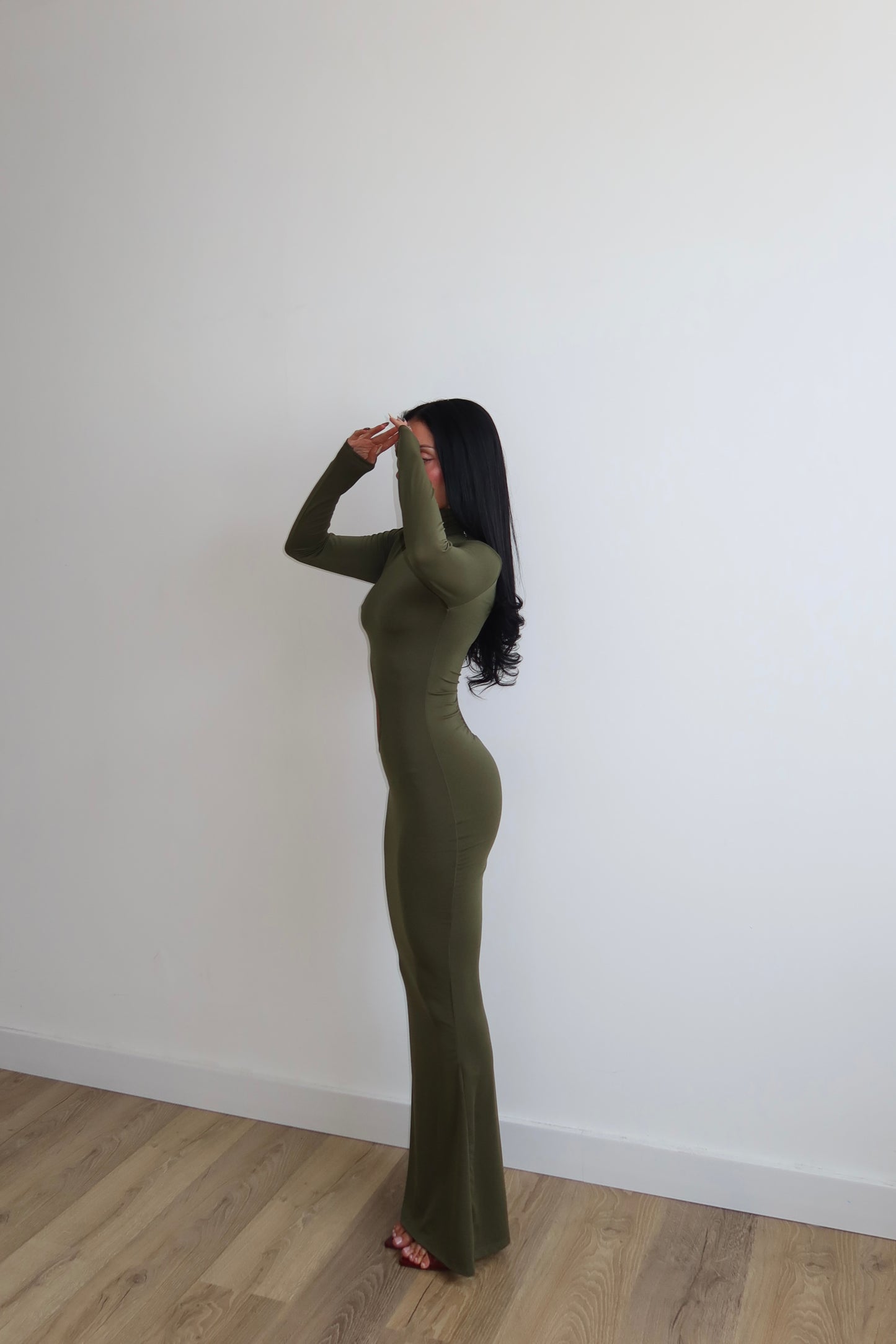 LongDress ARTEMIS 2.0 verde militare