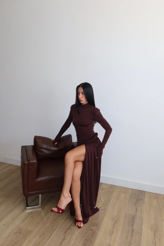 Cordset CLARISSA  choco