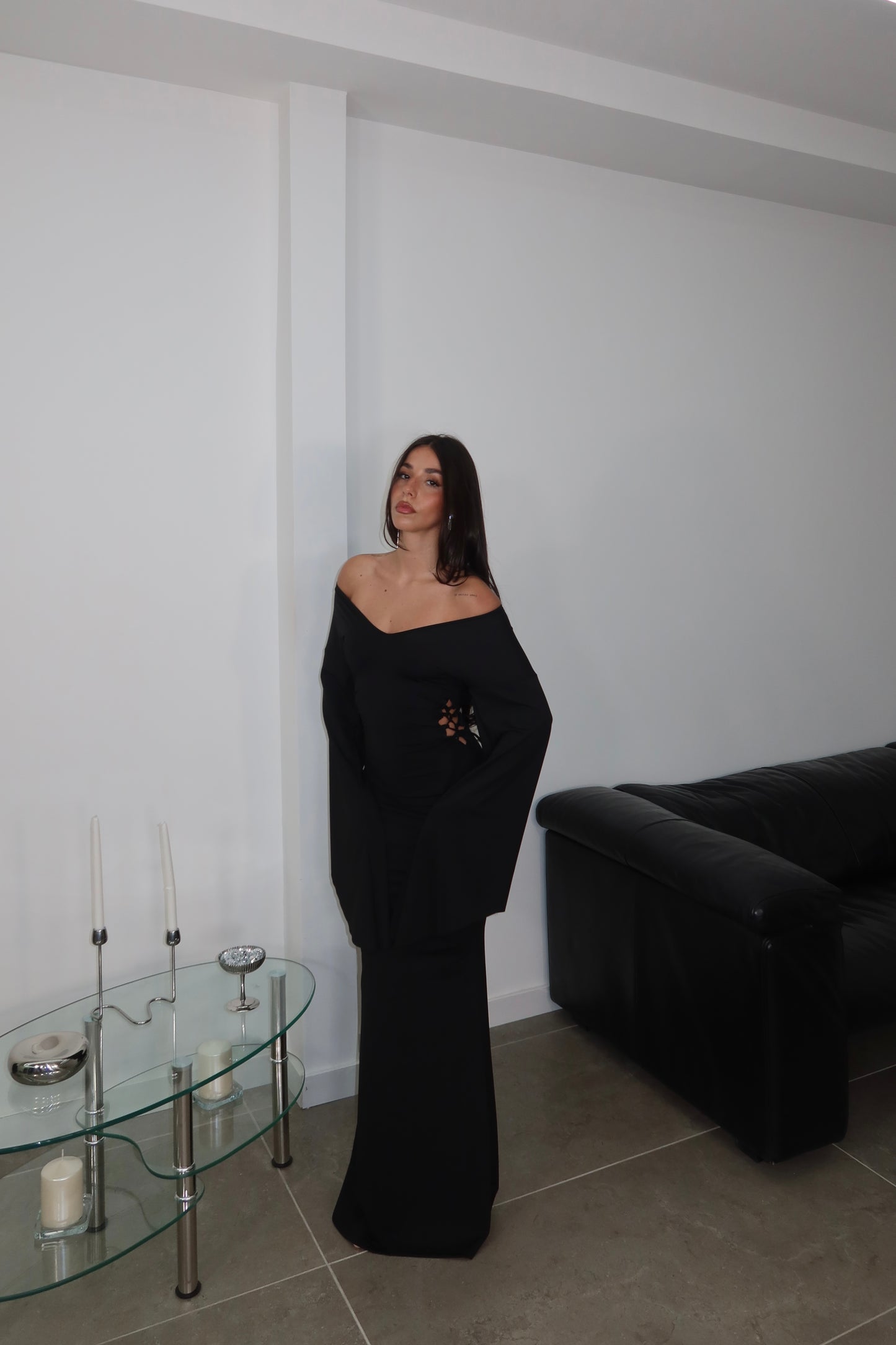LongDress SABINE nero