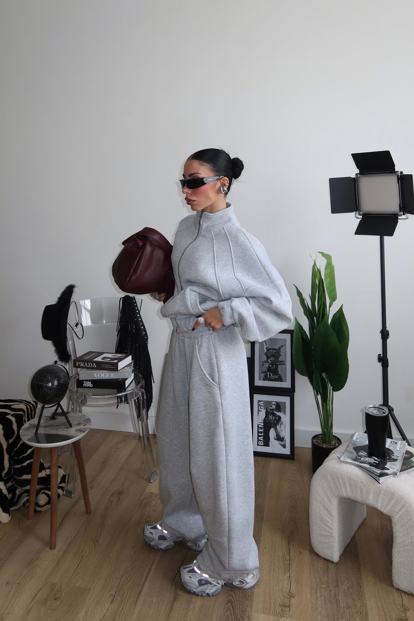 Cordset SPORT LIFE light grey