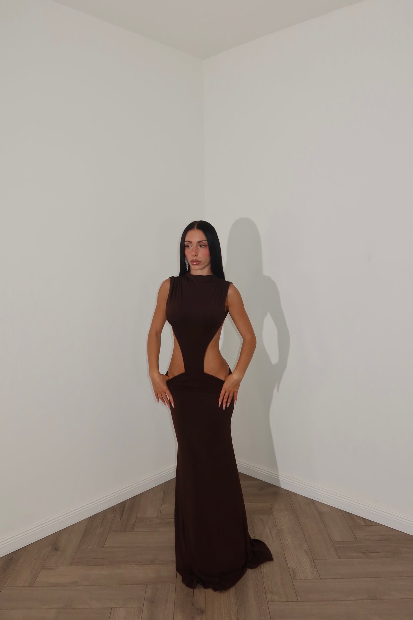 LongDress ERIN choco