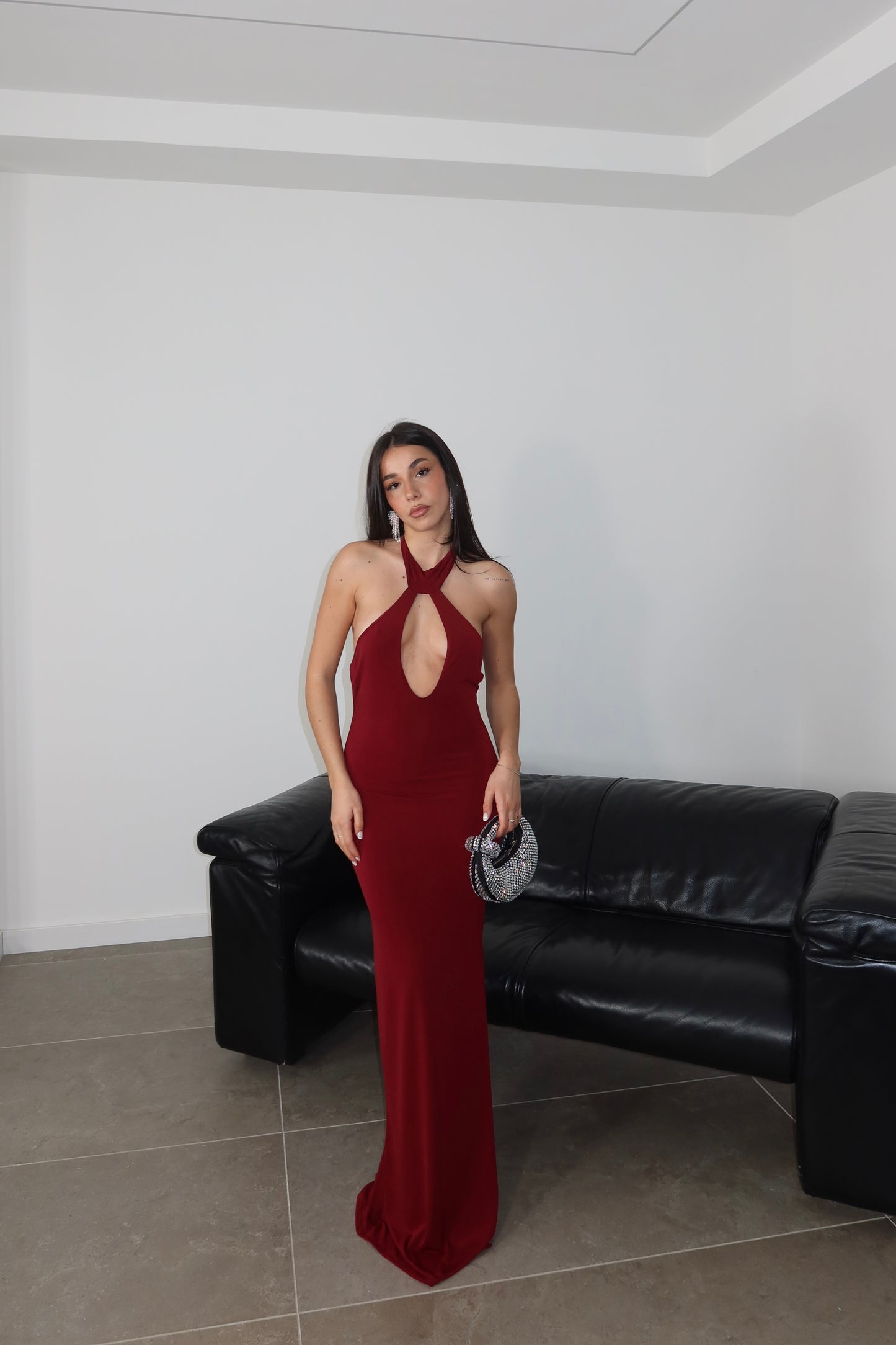 LongDress NAIMA bordeaux