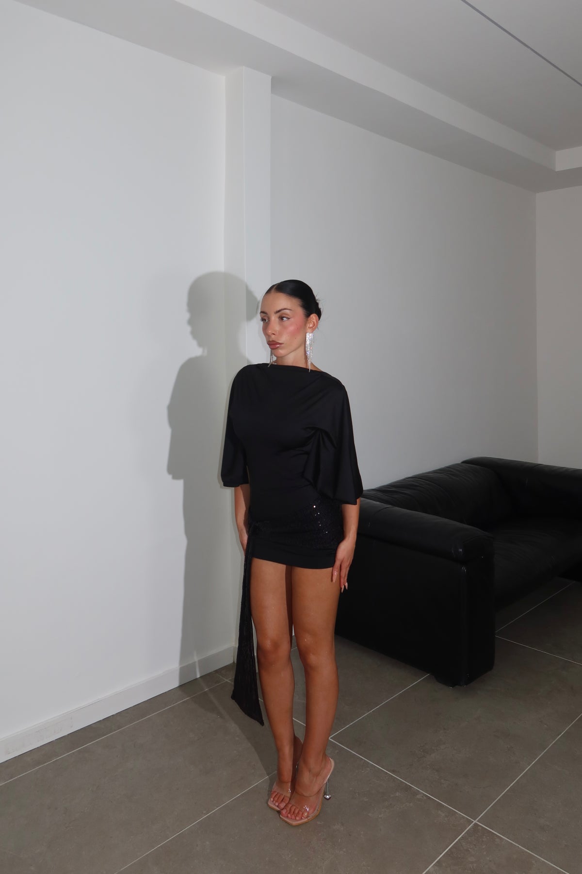 MiniDress CLU nero