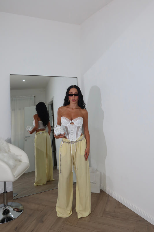 Pants XOXO giallo