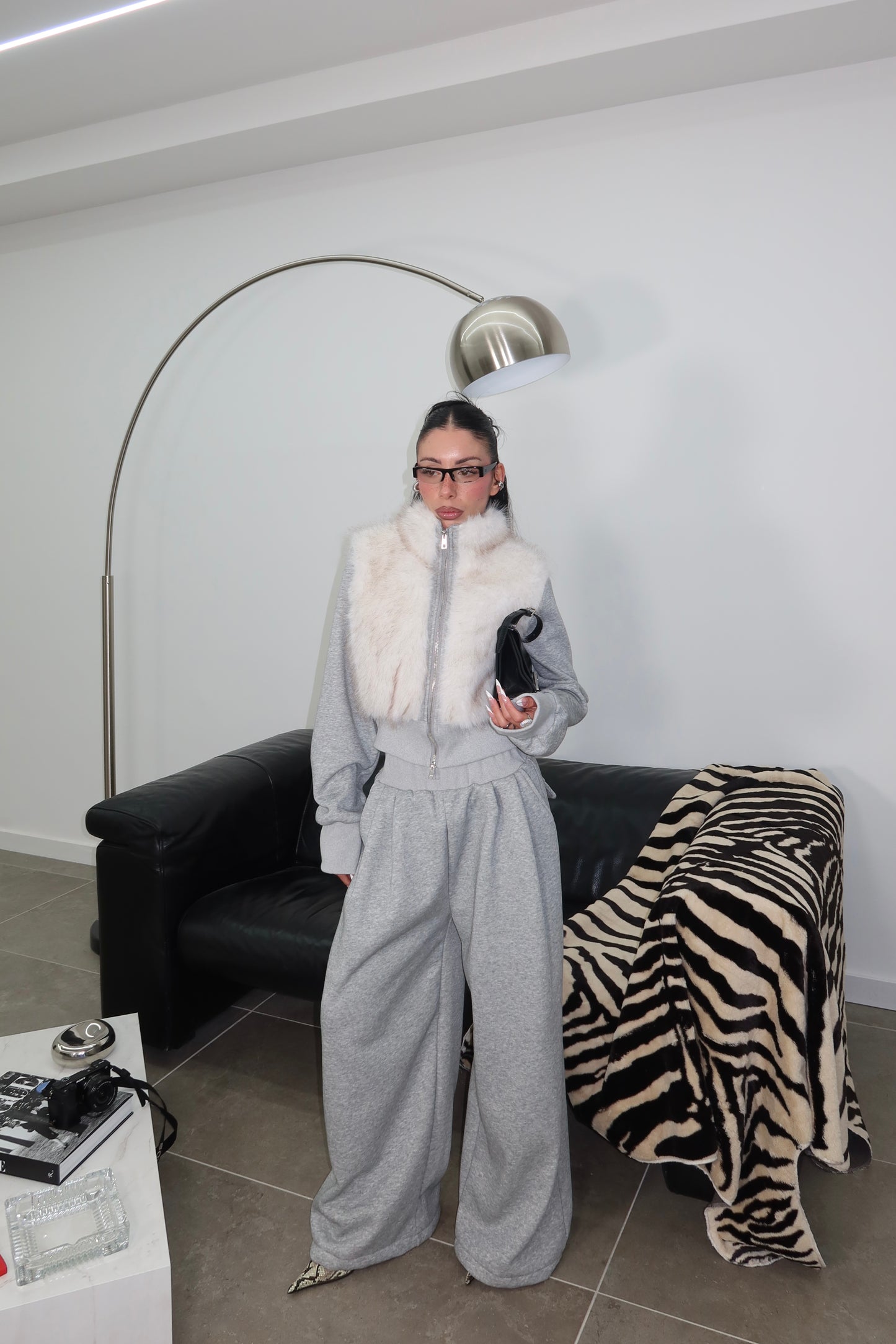 Cordset SHARPEY grigio