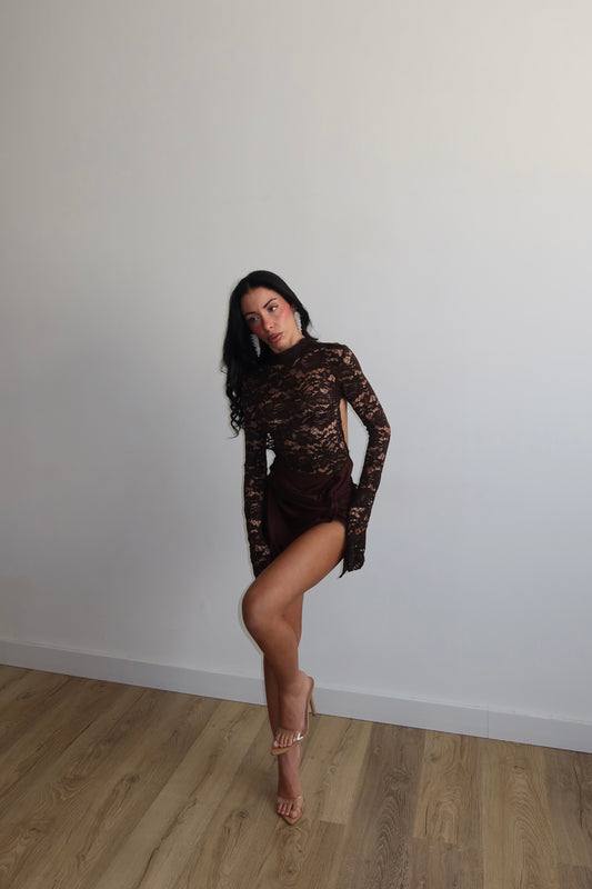 MiniDress TULUM choco