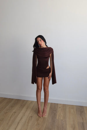 MiniDress AXEL choco