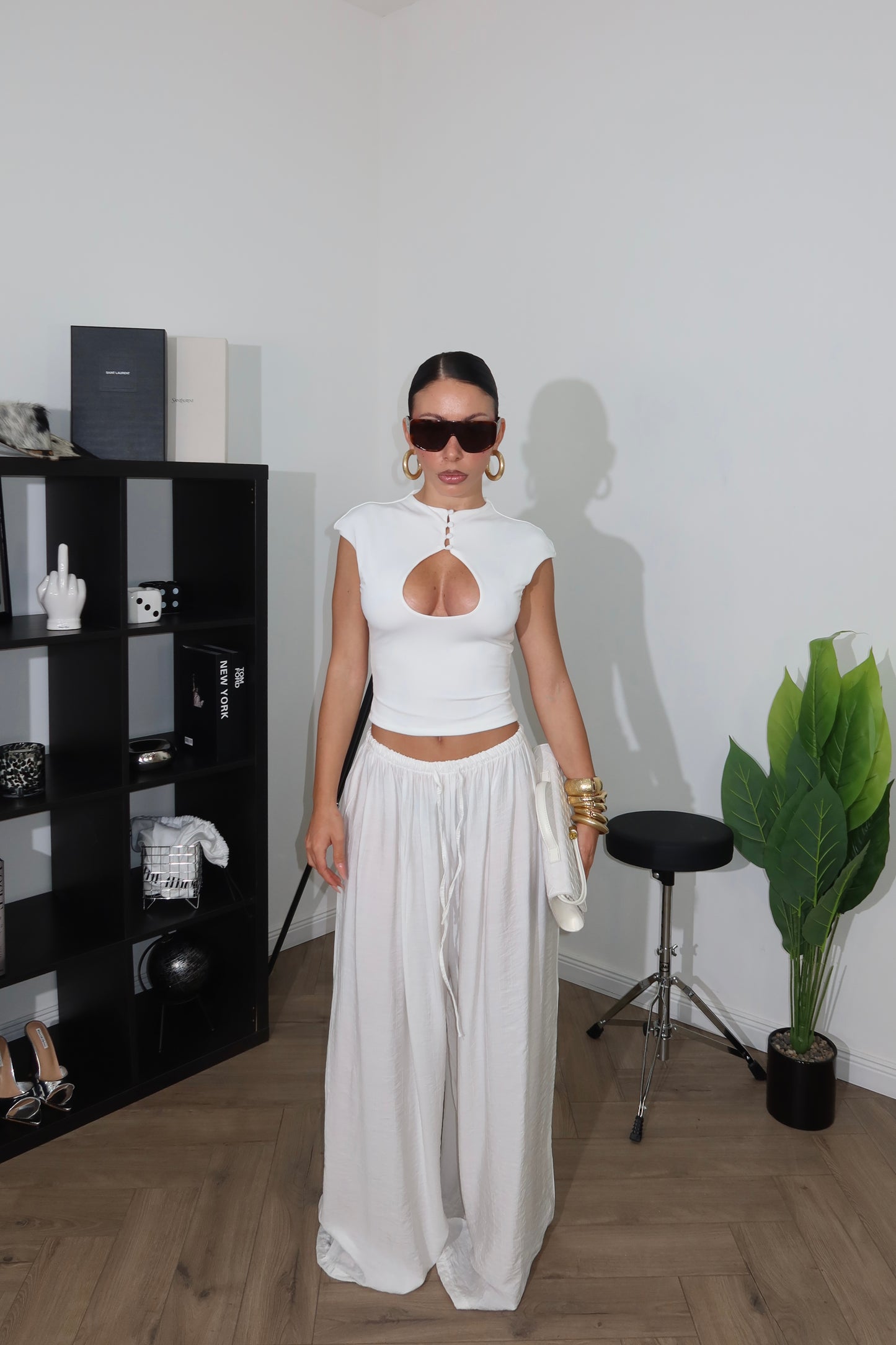 Pants FRESCO bianco