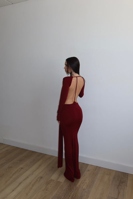 LongDress ROMAN EMPIRE bordeaux