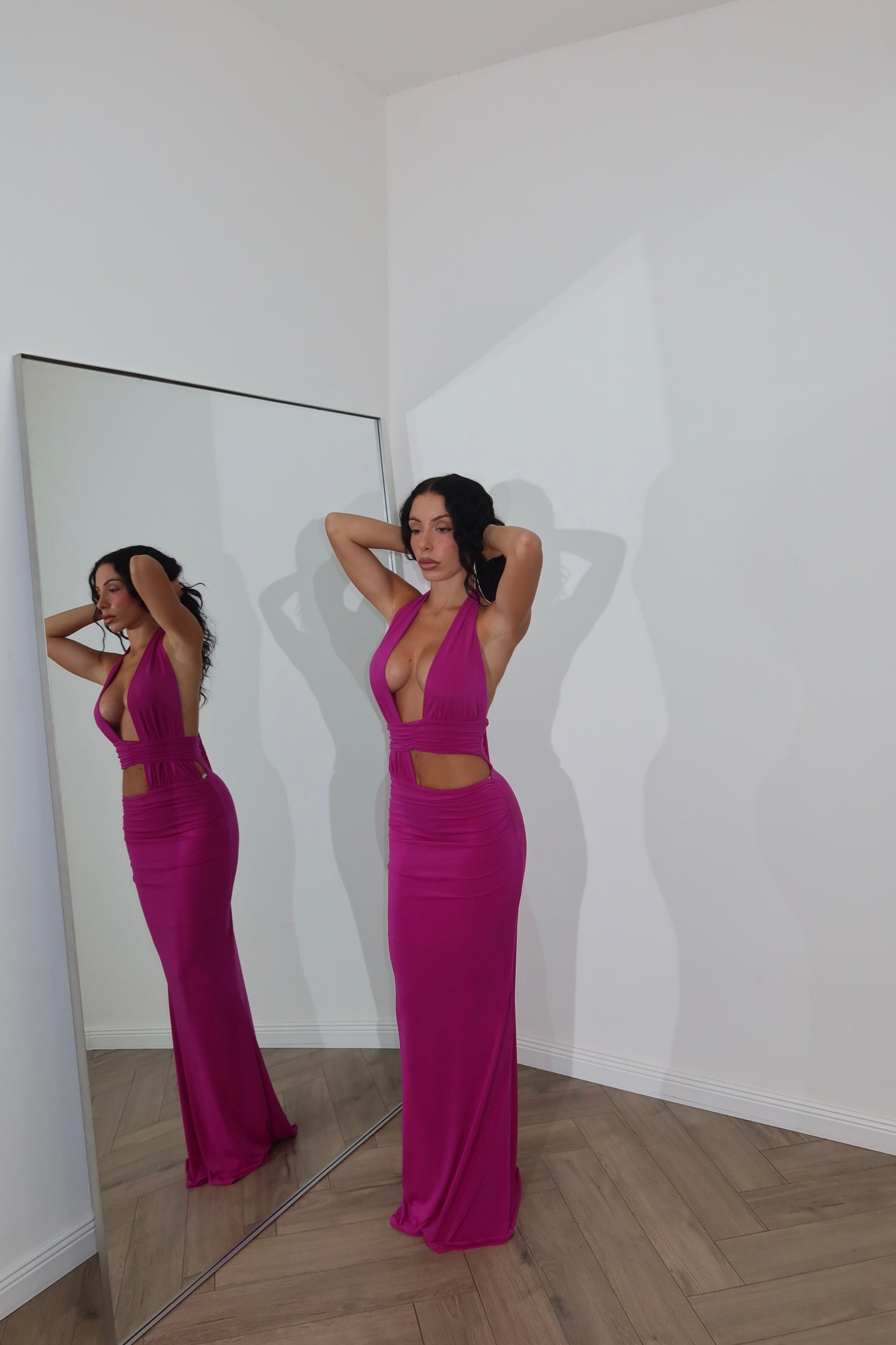 LongDress FLY magenta