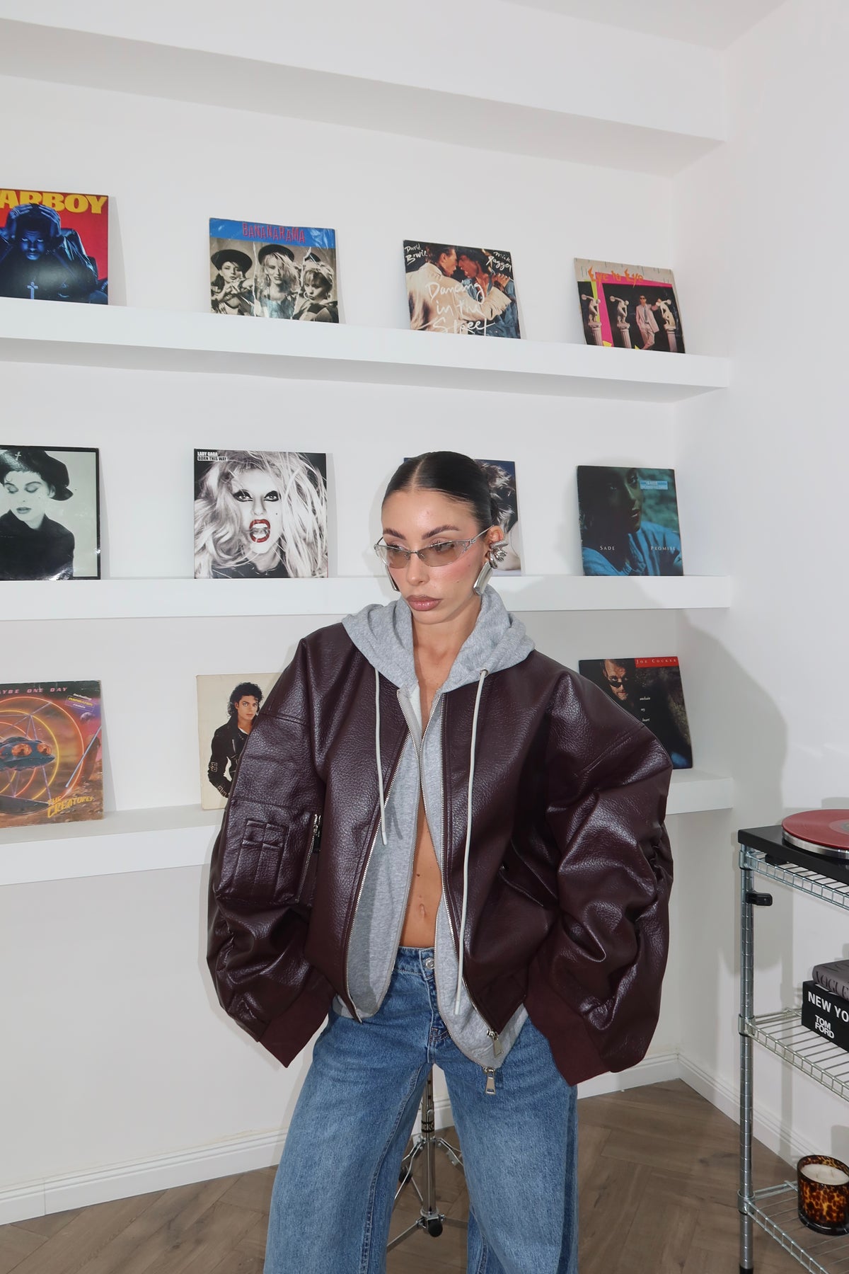 Jacket TEENAGE bordeaux