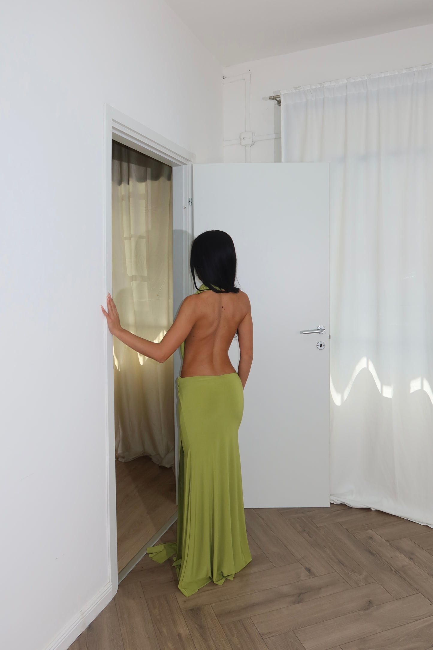 LongDress LOVE verde