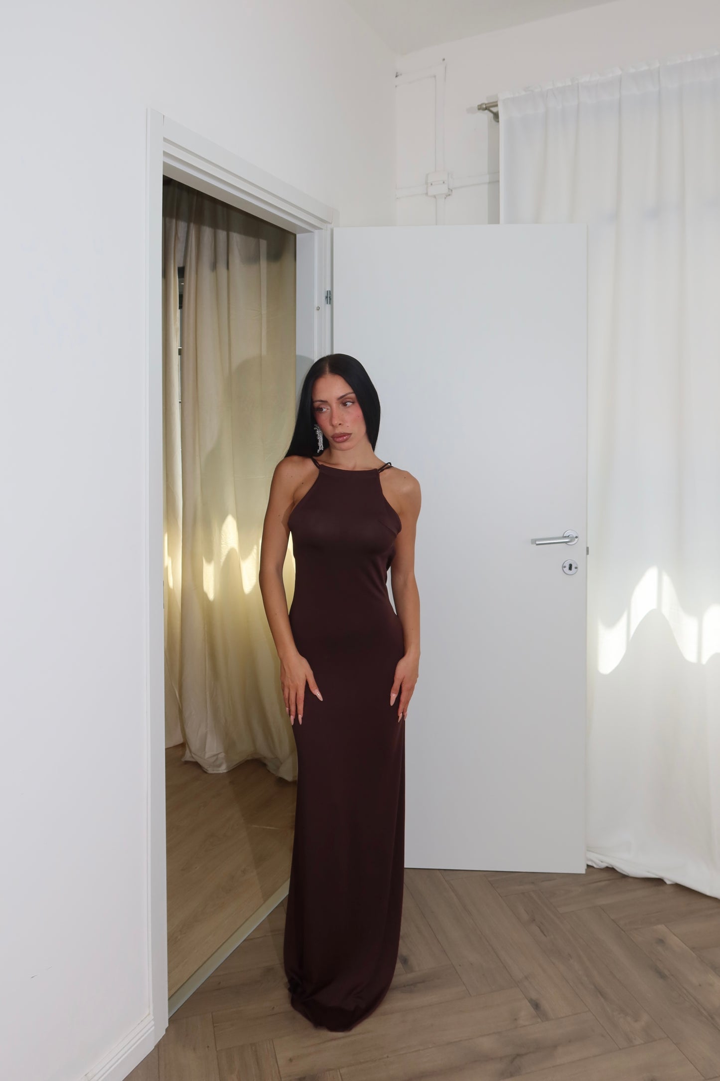 Longdress GOLD RING choco