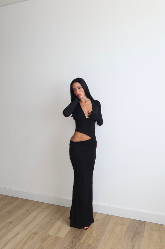 LongDress VERONIQUE nero