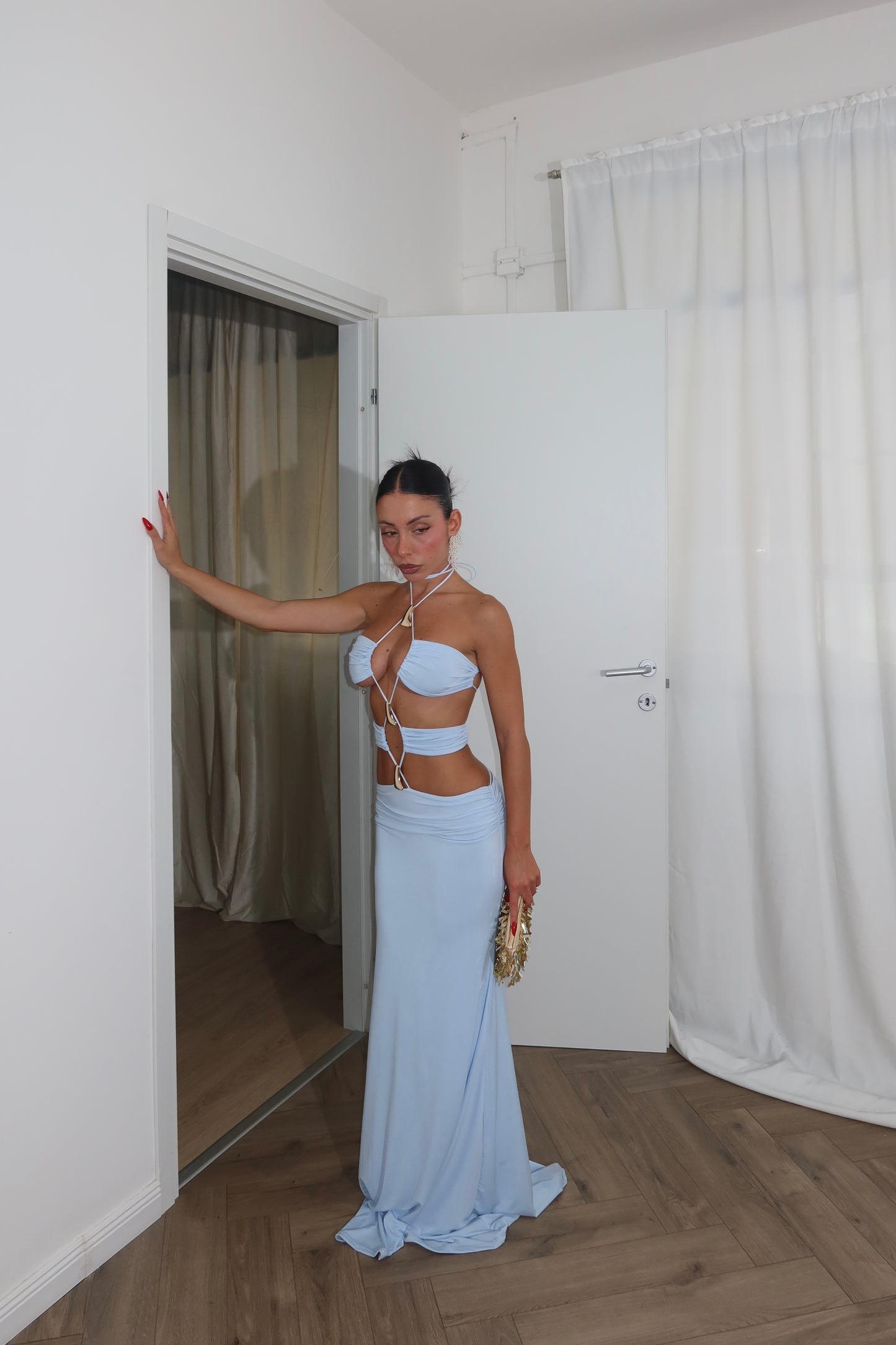 LongDress VENICE azzurro