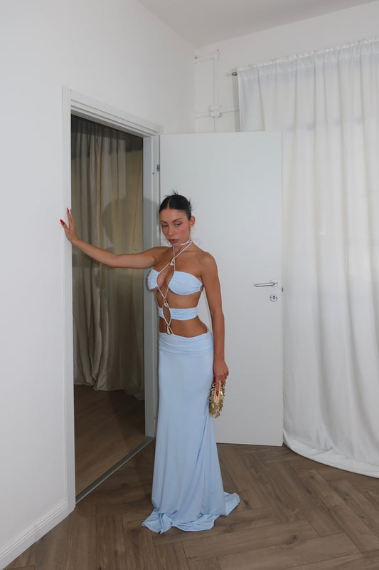 LongDress VENICE azzurro