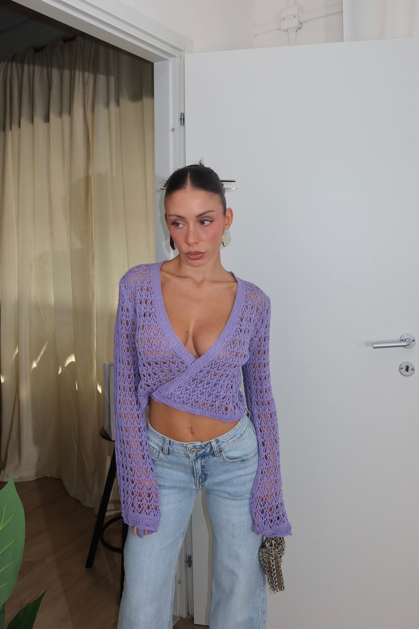 Incrociatina CROCHET lilla