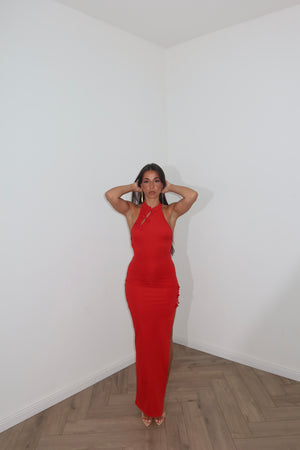 LongDress DELYA rosso