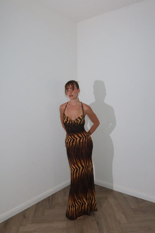 LongDress  LAVINIA choco