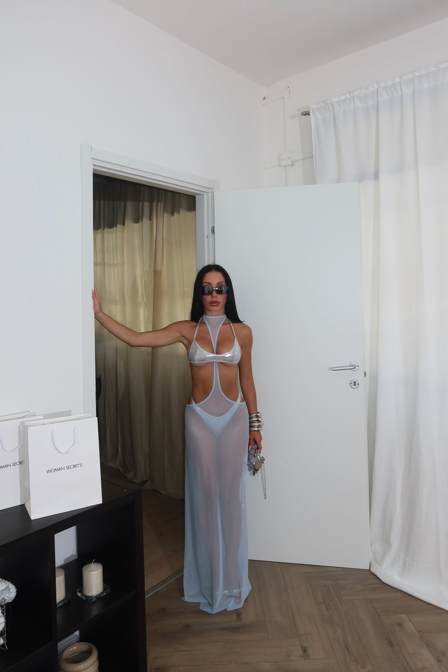 LongDress  ROCK azzurro