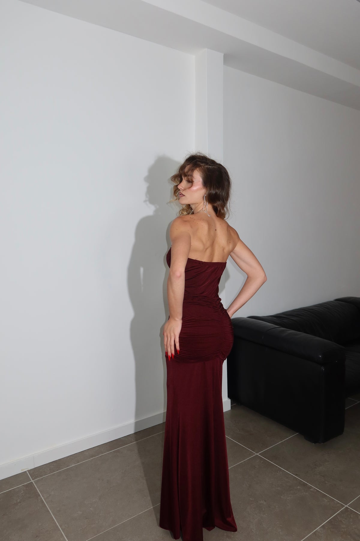 LongDress MAVI bordeaux