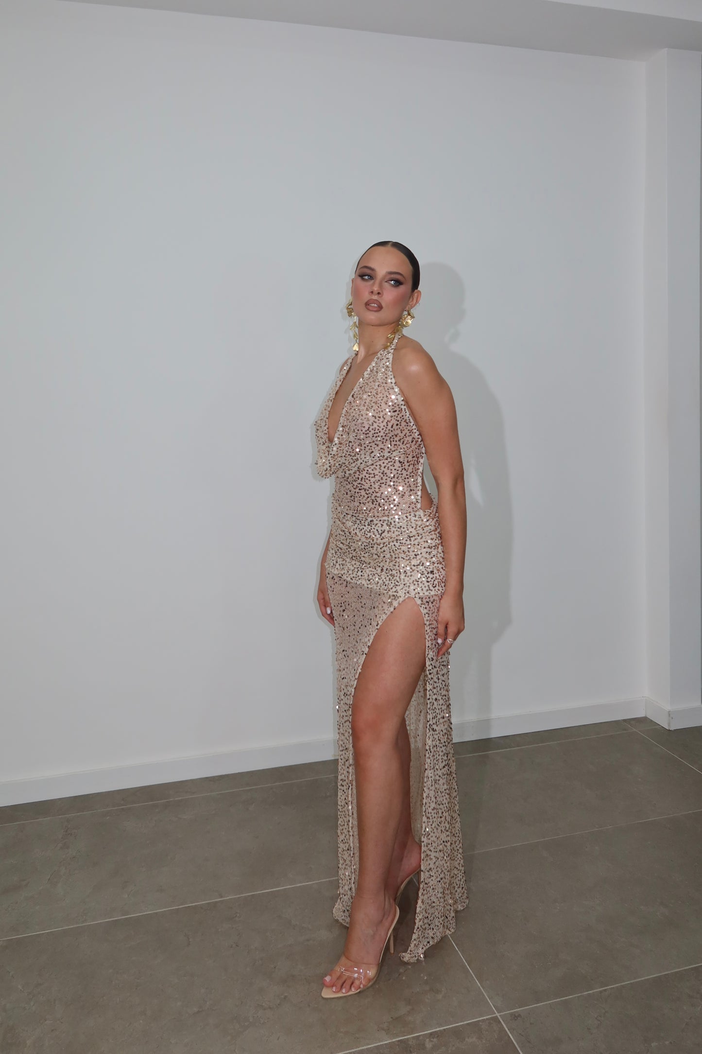 LongDress SHOW TIME champagne